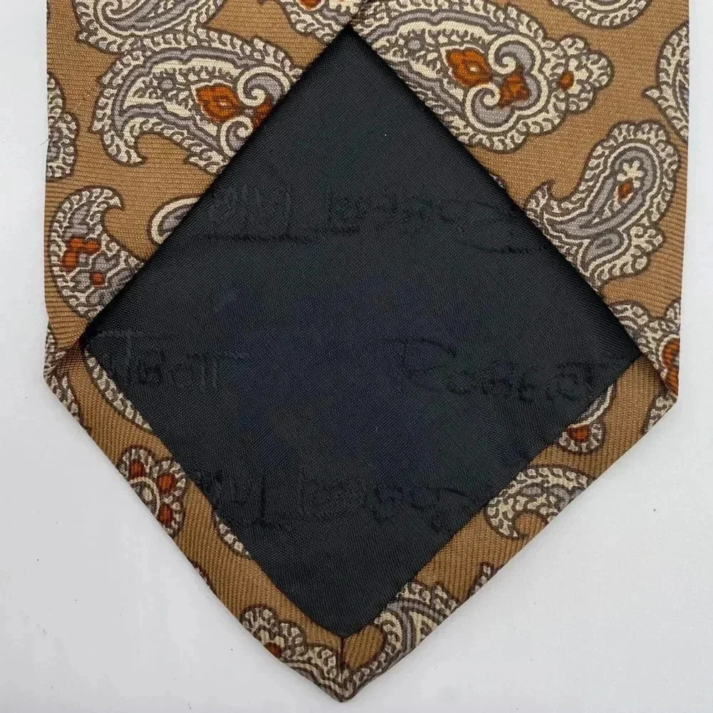 Robert Talbott Paisley Neck Tie - Picture 4 of 5